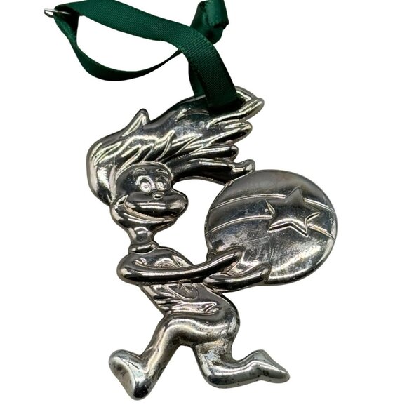 Dr Seuss Cat Hat Thing 1 Silverstone Christmas Ornament Original Movie 2.5" READ - Picture 1 of 8
